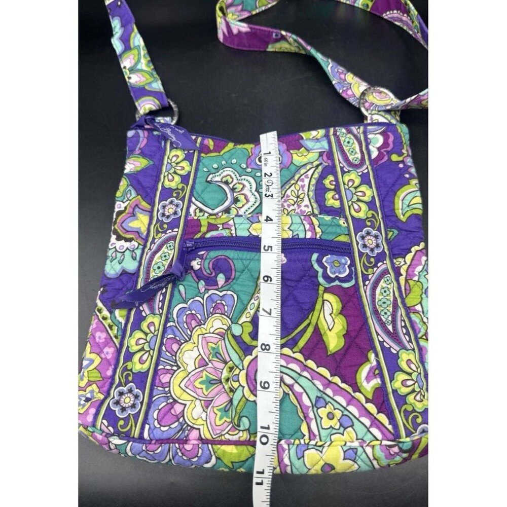 Vera Bradley‎ Retired Heather Paisley Hipster Crossbody Purse Classic Travel - Picture 16 of 16